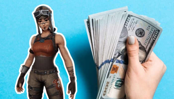 fortnite account value